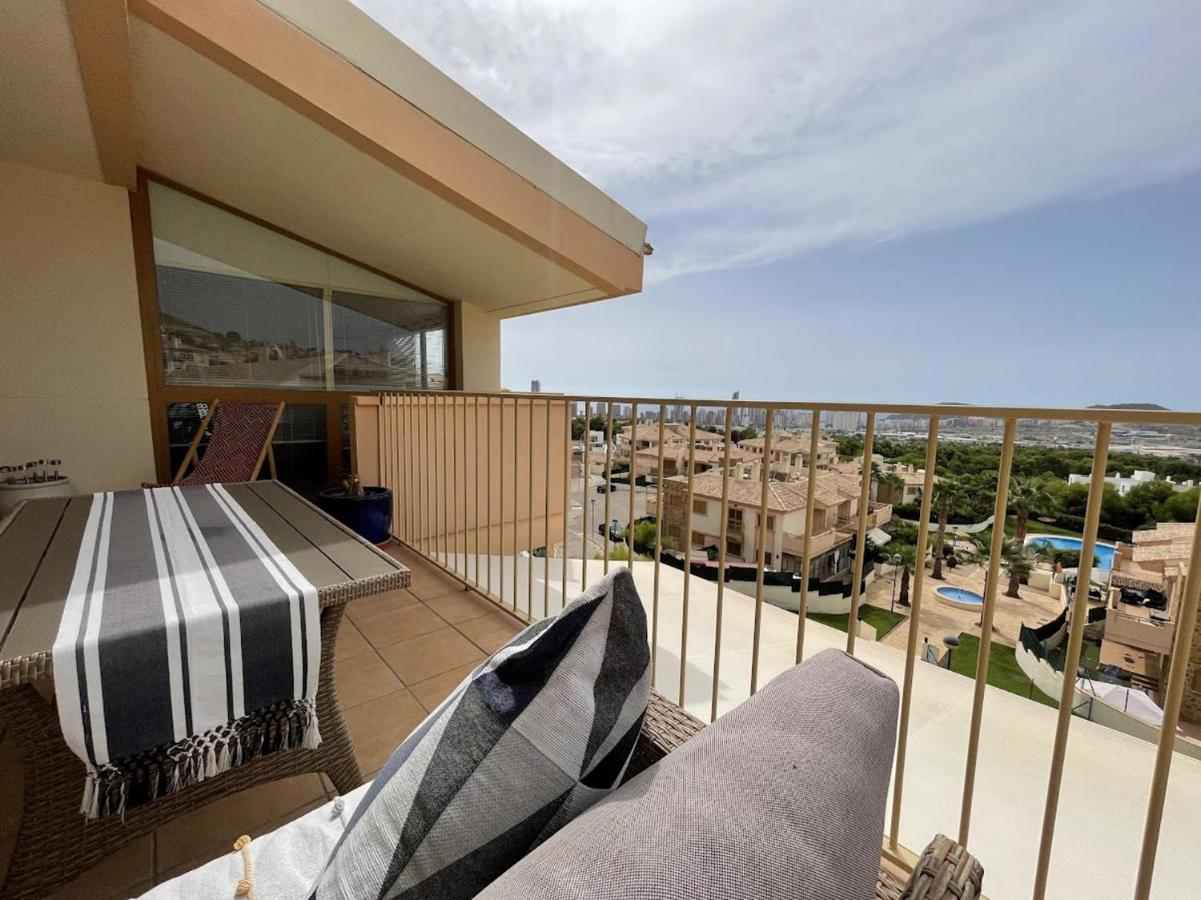 Modern 2-Floor Penthouse With Sea Views - Sleeps 7 Apartamento Finestrat Exterior foto